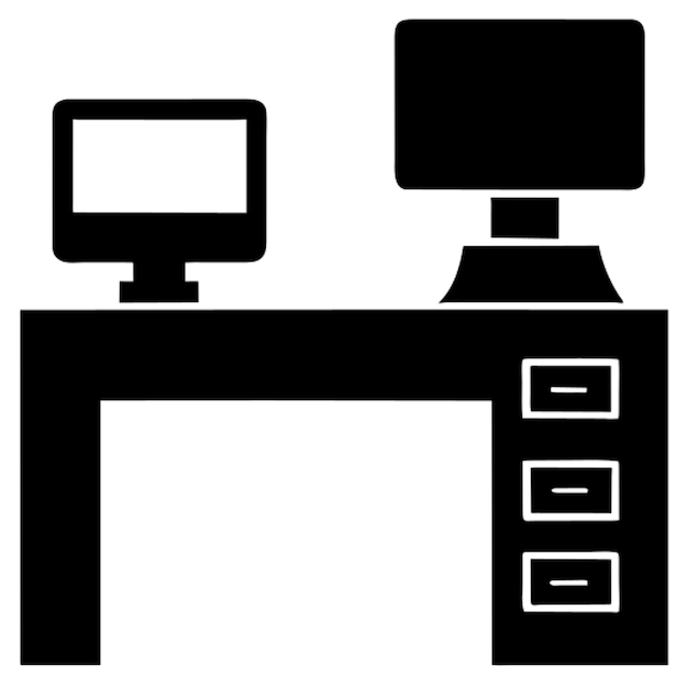 icono de escritorio de trabajo