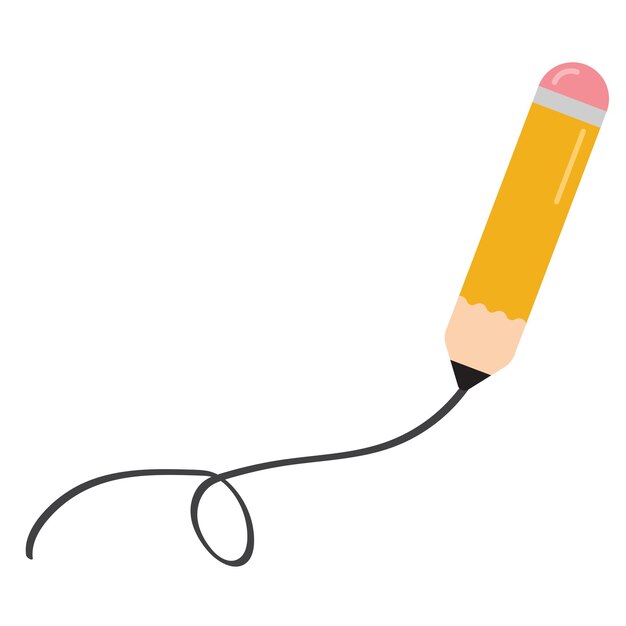 Icono de escritura con lápiz