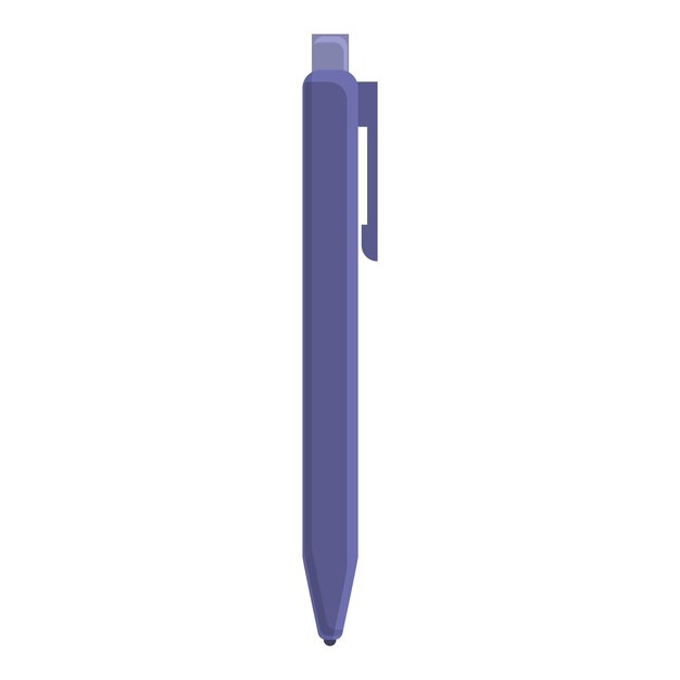 Icono de escritura de pluma Caricatura de icono de vector de escritura de pluma para diseño web aislado sobre fondo blanco