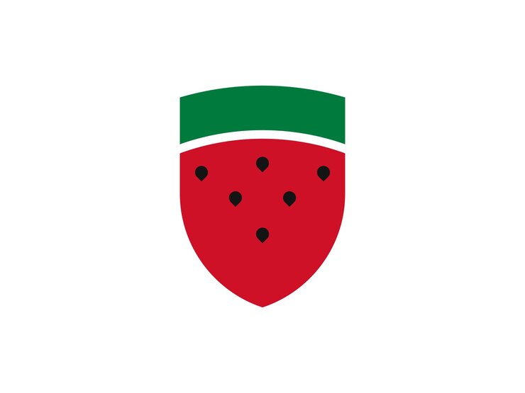 El icono del escudo de la sandía