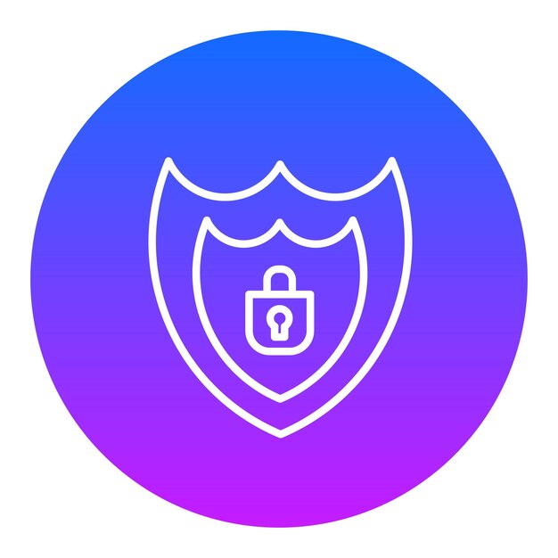 Icono del escudo de seguridad