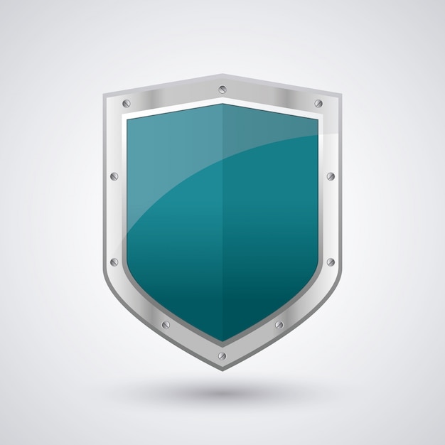 Icono de escudo de seguridad