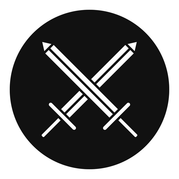 El icono de las espadas