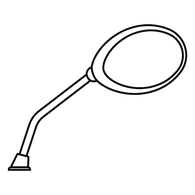 Icono de espejo retrovisor