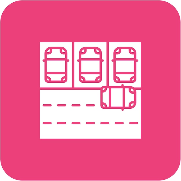 Icono de estacionamiento equivocado
