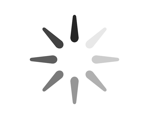 Icono de estado de la barra de carga Ilustración vectorial Icones cargados de vectores Descargar progreso No cargar o cargar