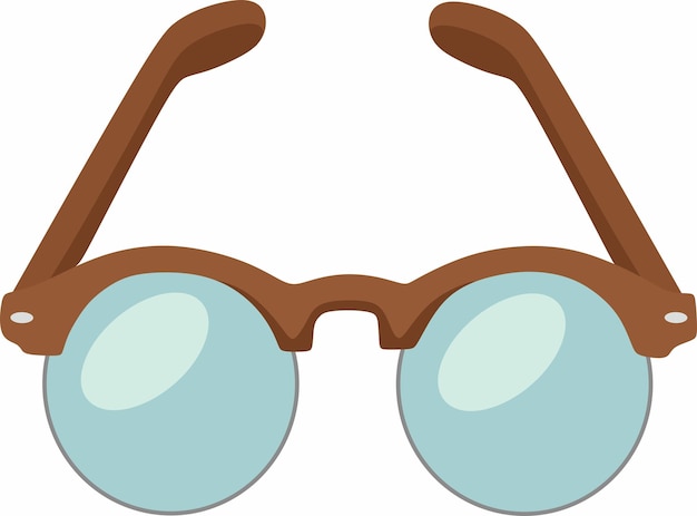 Icono de estilo retro de anteojos y gafas de sol de los años 90