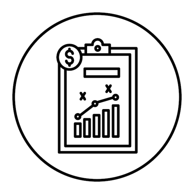 Icono de la estrategia de negocio