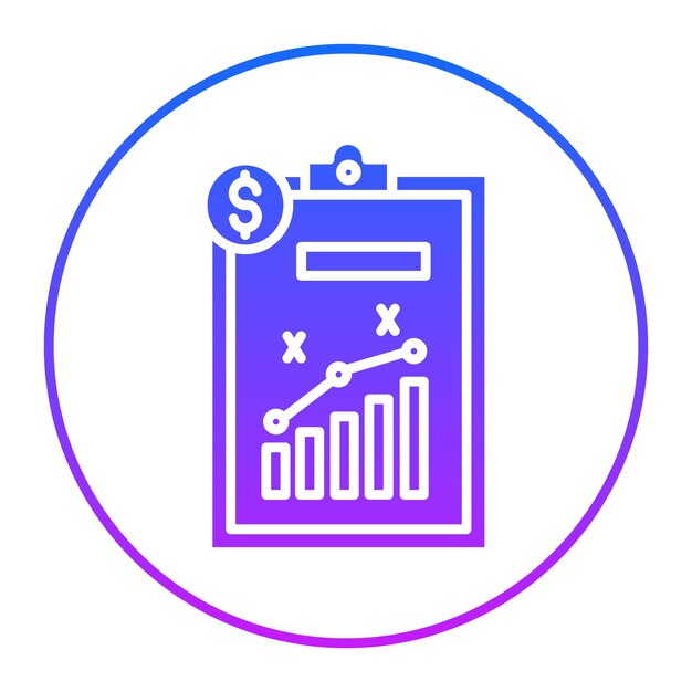 Icono de la estrategia de negocio