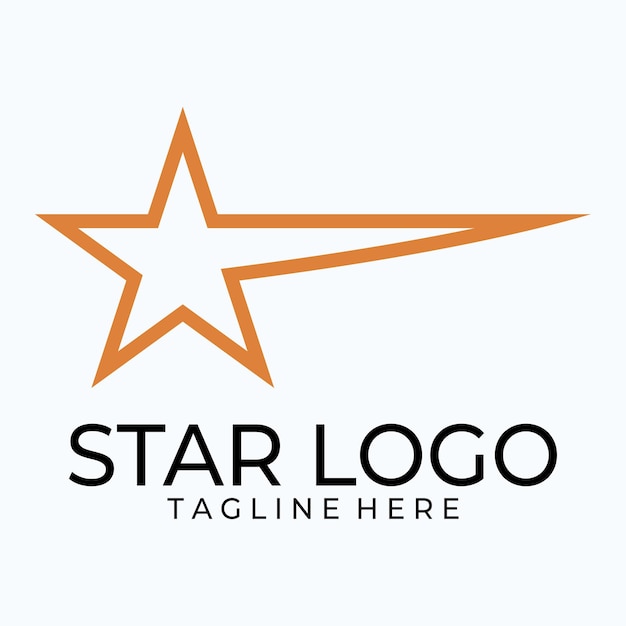 Icono de estrella Diseño de ilustración vectorial de plantilla