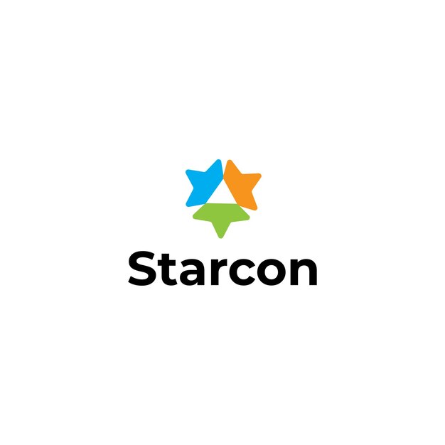 El icono de la estrella es el logotipo financiero moderno.