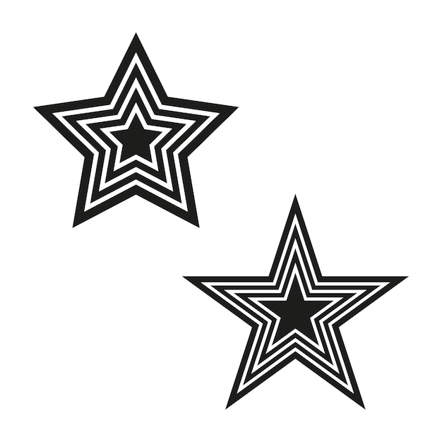 Icono de estrella Ilustración vectorial EPS 10