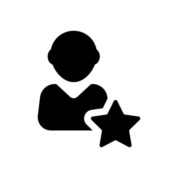 Icono de la estrella del usuario
