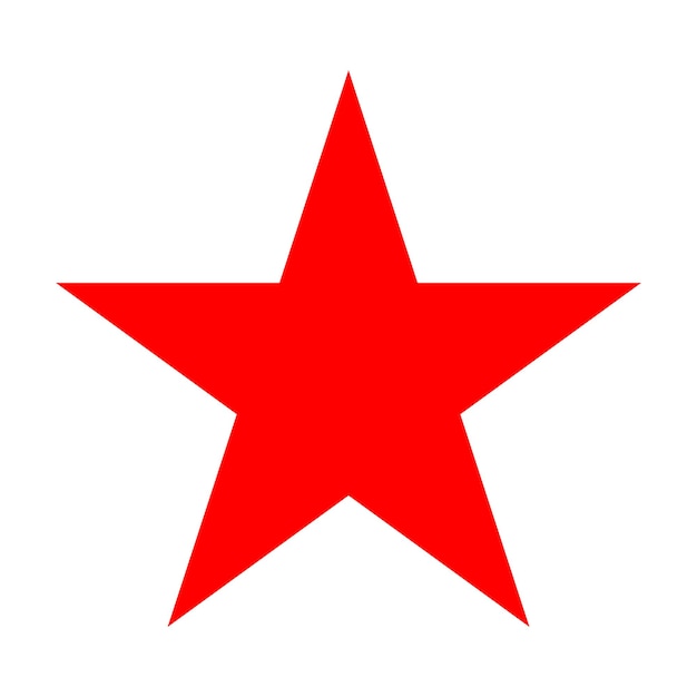 icono de estrella vectorial