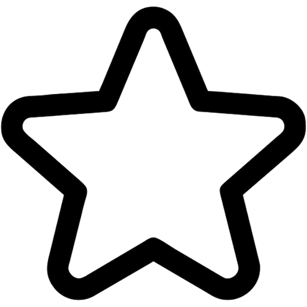 El icono de la estrella