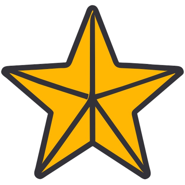El icono de la estrella