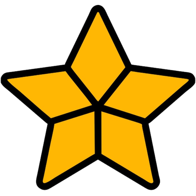 El icono de la estrella