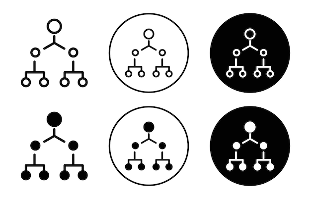Icono de la estructura jerárquica