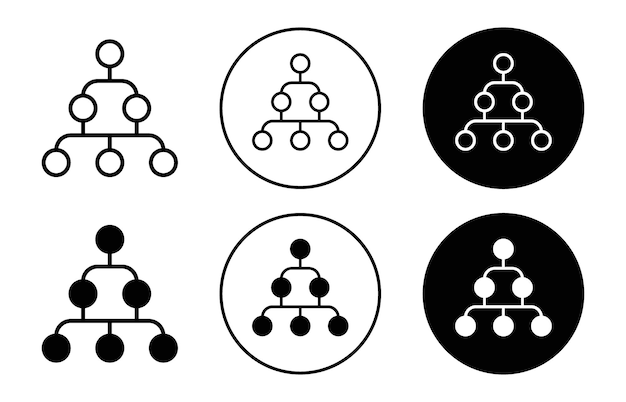 Icono de la estructura jerárquica