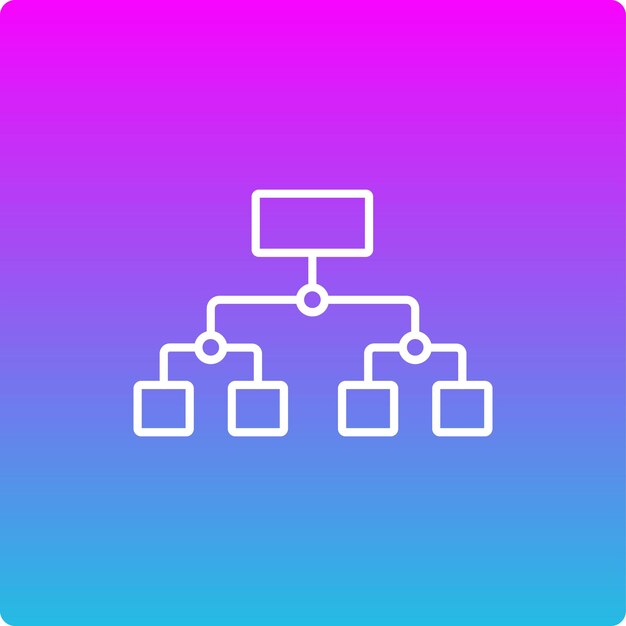Icono de la estructura jerárquica