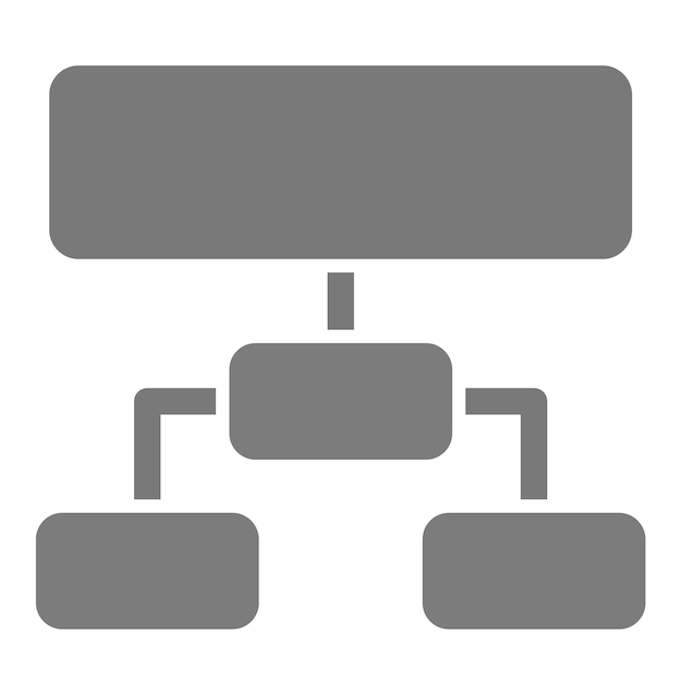 Icono de la estructura jerárquica