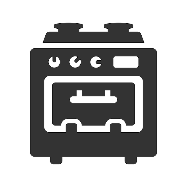 Icono de la estufa del horno