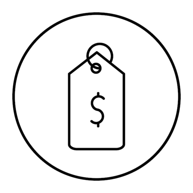 Ícono de la etiqueta de precio