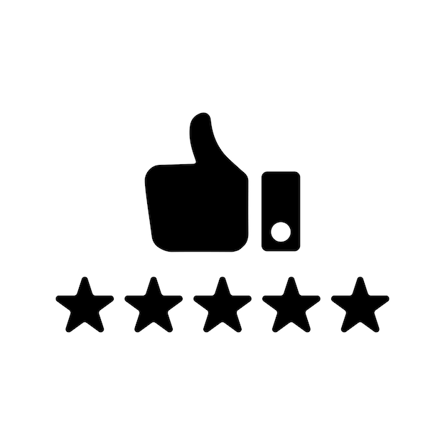 Icono de evaluación de la satisfacción