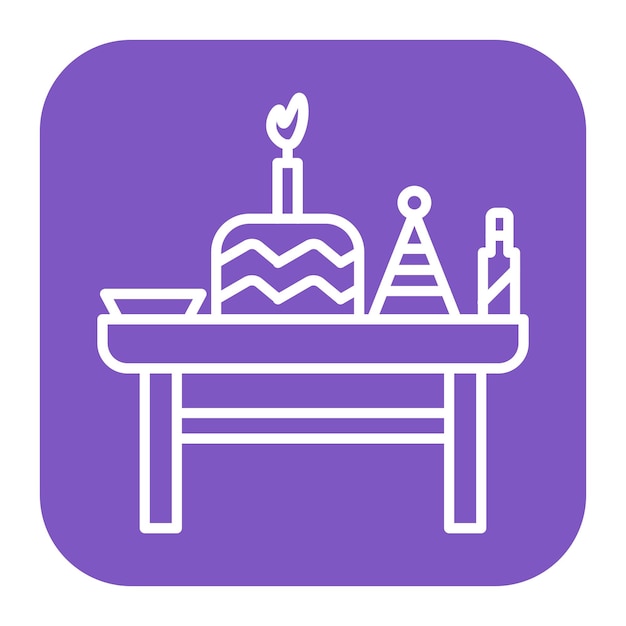 Icono del evento de cumpleaños