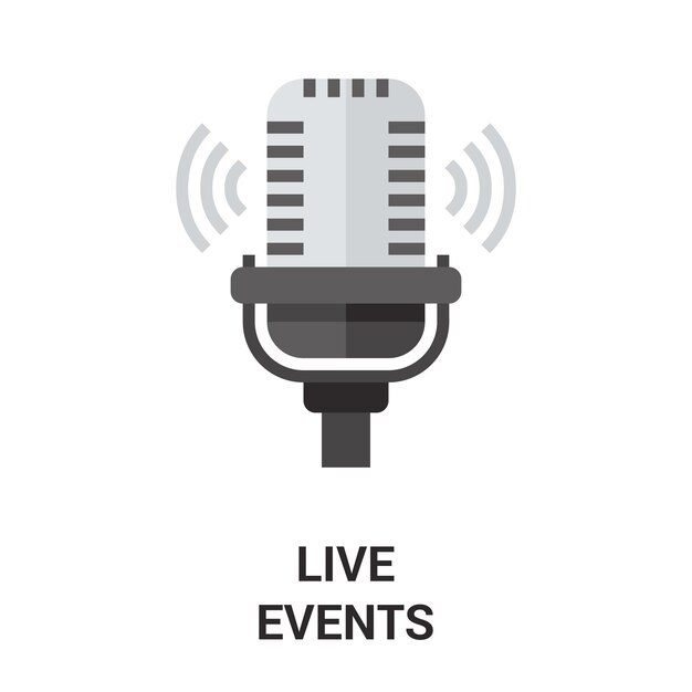 Icono de eventos en vivo