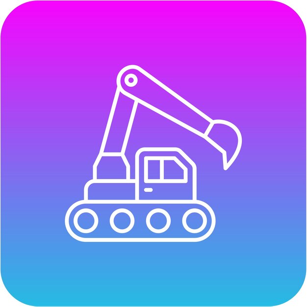 Icono de la excavadora