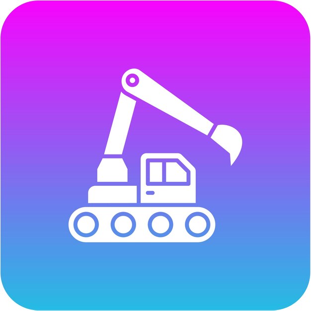Icono de la excavadora