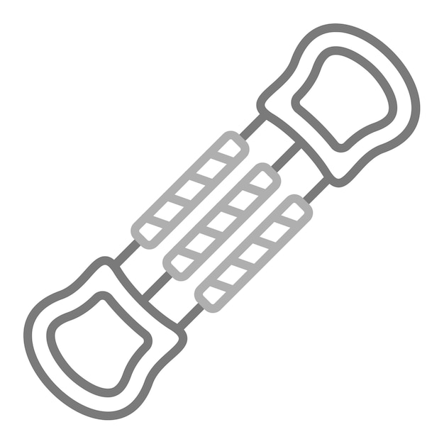 El icono del expansor del pecho