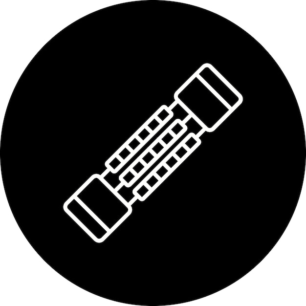 El icono del expansor del pecho