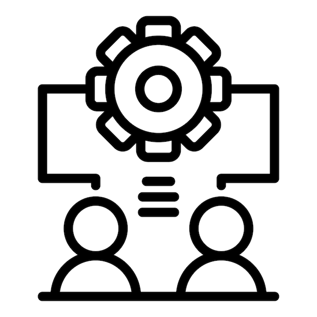 Icono de experiencia de experiencia Icono de vector de experiencia de experiencia de esquema para diseño web aislado sobre fondo blanco
