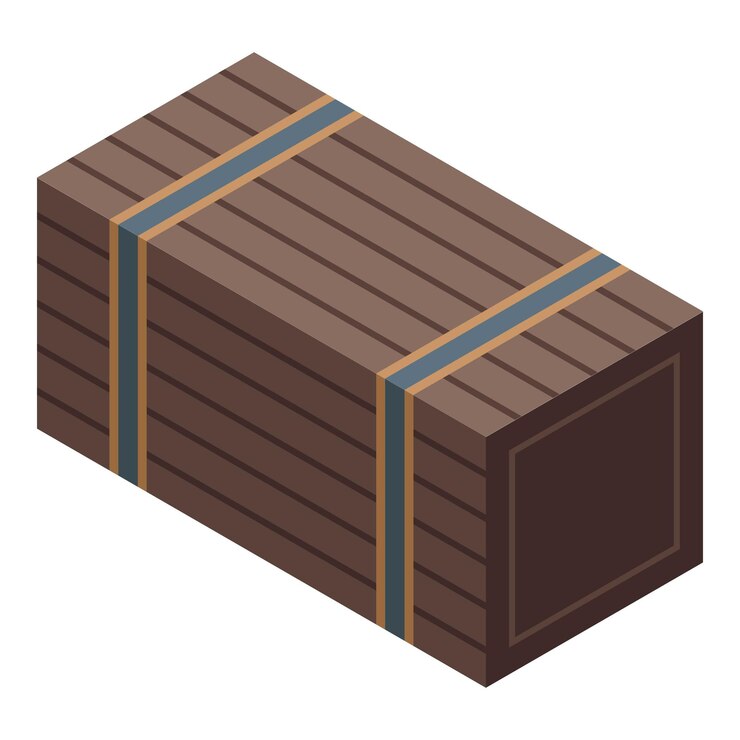 Vector icono de fábrica de madera contrachapada icono isométrico de vector de fábrica de madera contrachapada para diseño web aislado sobre fondo blanco