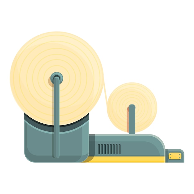 Icono de fábrica de papel Icono vectorial de fábrica de producción de papel para el diseño web aislado sobre fondo blanco