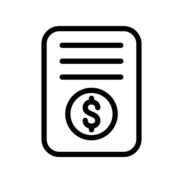 Icono de la factura