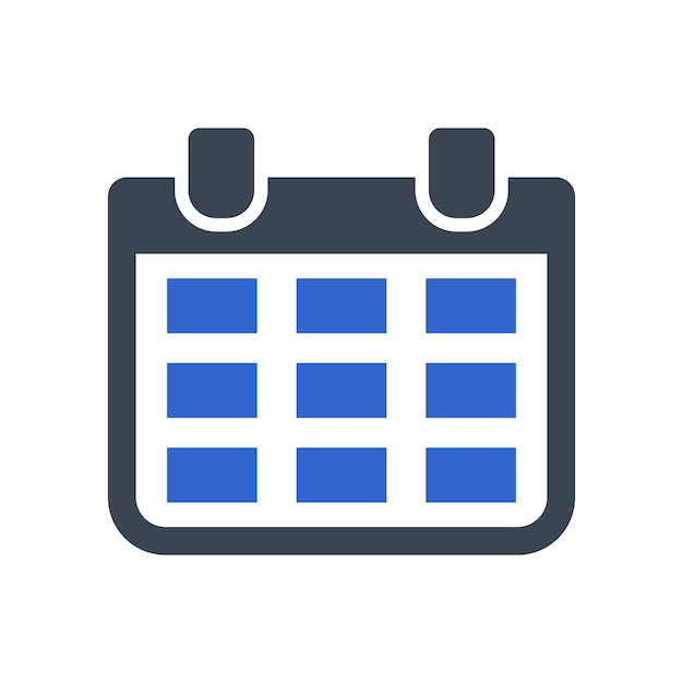 Icono de la fecha del calendario