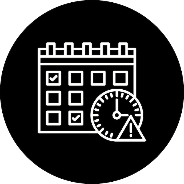 Ícono de fecha límite