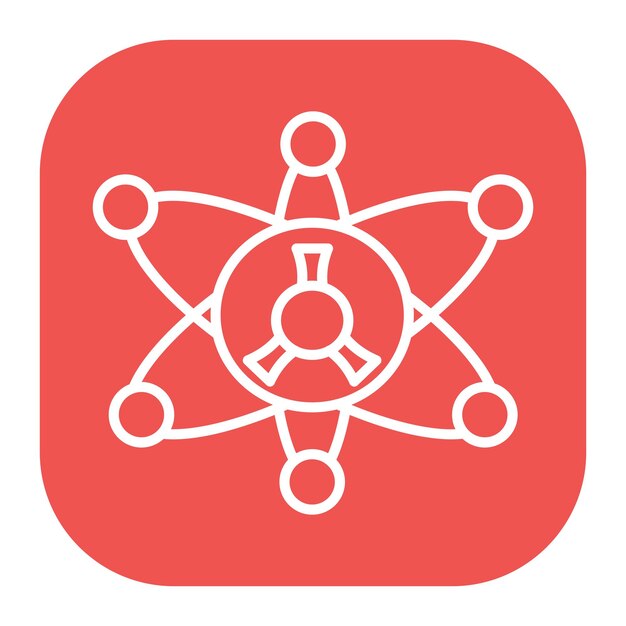 Icono de la fisión nuclear