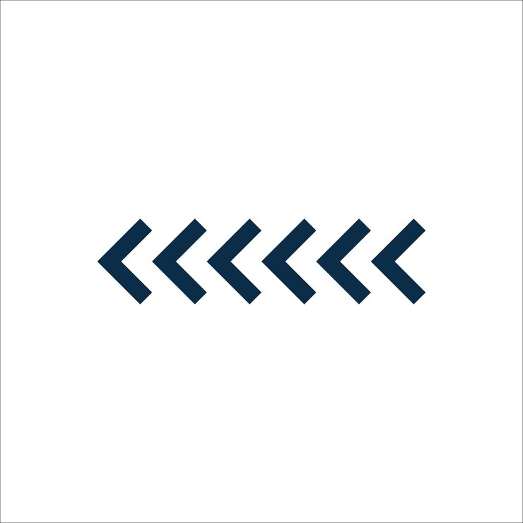 Vector icono de las flechas