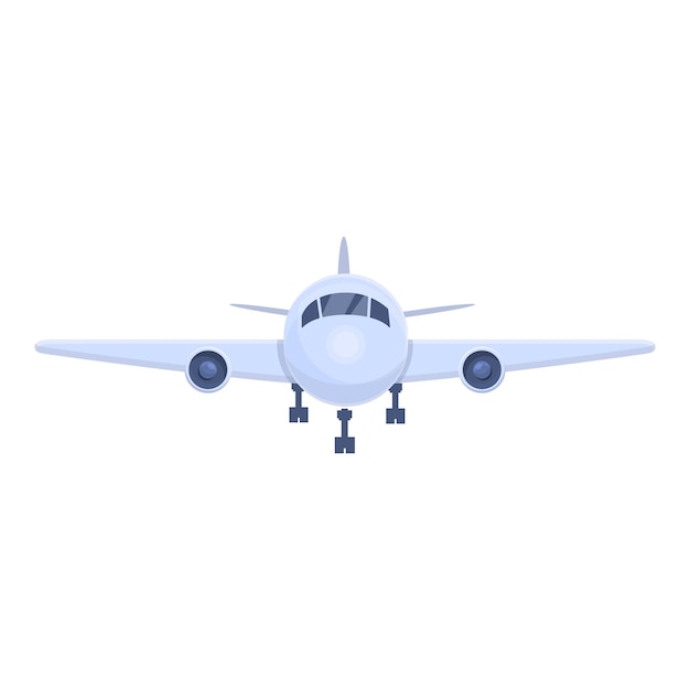 Icono de fletamento de avión Icono vectorial de fletamiento de avión para diseño web aislado en fondo blanco