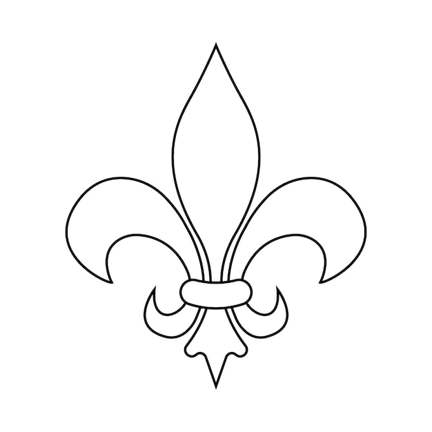 El icono de la flor de lis