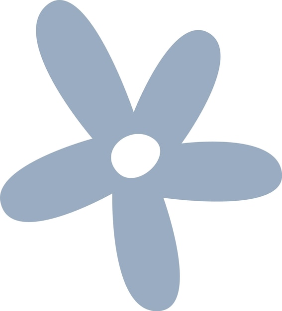 Icono de flor sencillo