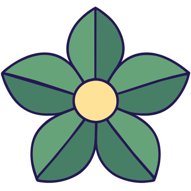 el icono de la flor