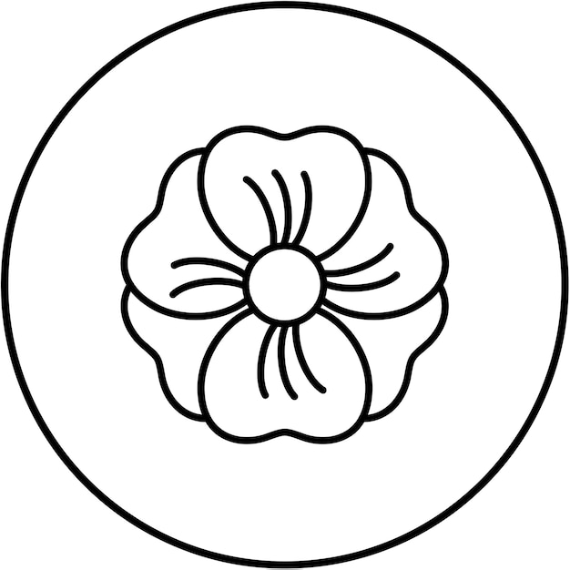 Icono de la flor