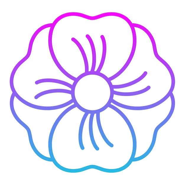 Icono de la flor