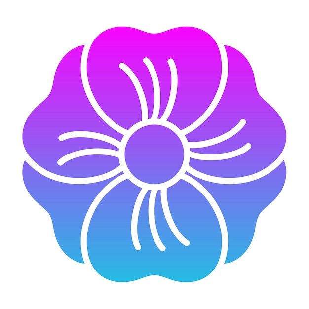 Icono de la flor