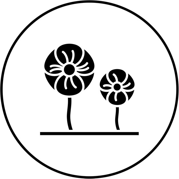 Icono de las flores